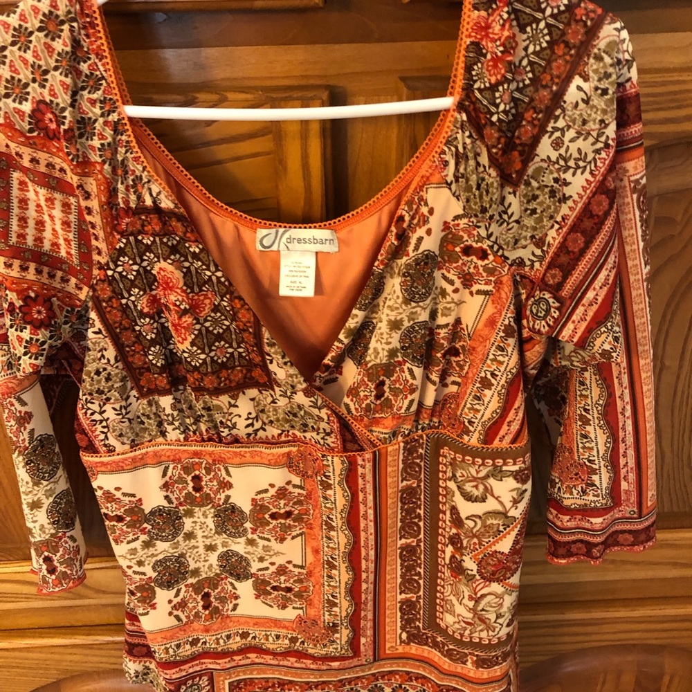 Dress barn empire waist top